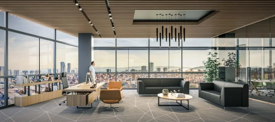 Aytaç Office executive floor rendering